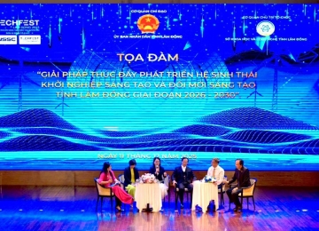 GACO TẠI TỌA ĐÀM “GIẢI PHÁP THÚC ĐẨY PHÁT TRIỂN HỆ SINH THÁI KHỞI NGHIỆP SÁNG TẠO VÀ ĐỔI MỚI SÁNG TẠO TỈNH LÂM ĐỒNG 2026 - 2030”