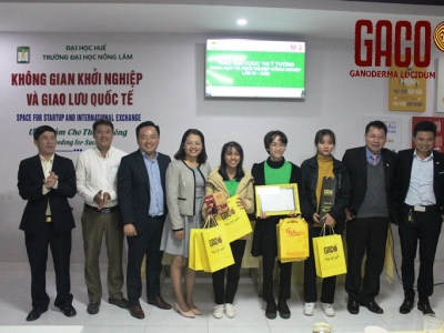 GACO - NHÀ TÀI TRỢ CHÍNH TRONG CUỘC THI KHỞI NGHIỆP