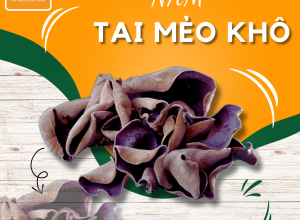 NẤM MÈO ĐEN KHÔ POCO (NGUYÊN TAI)