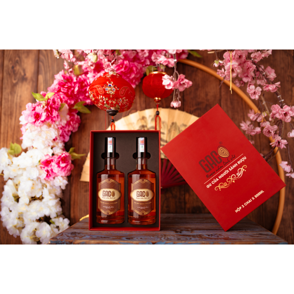 COMBO 2 CHAI RƯỢU GACO